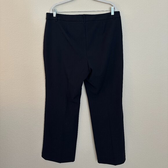 Talbots Curvy Navy Trousers - Picture 3 of 4